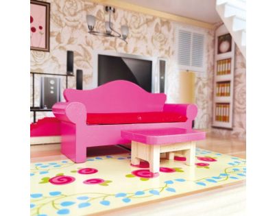 Bino Domček pre bábiky 15 ks