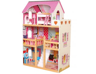 Bino Domeček s nábytkem 17ks - Poškozený obal