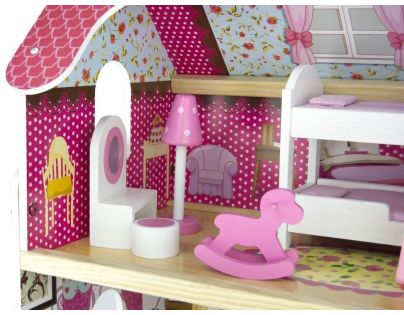 Bino Domeček s nábytkem 17ks - Poškozený obal