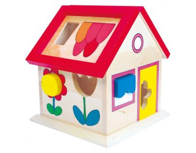 Bino 84164 - Domeček s tvary - Villa Florina