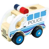 Bino Drevené auto polície