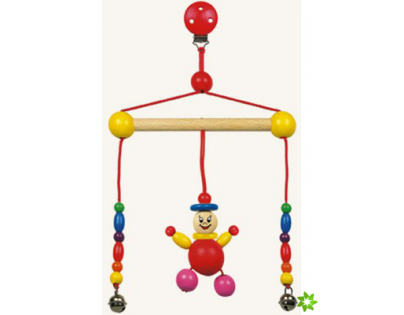 Bino Dřevěný závěs do kočárku Sandro