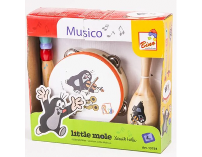 Bino Hudobný set Krtko