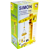 Bino Drevěný žeriav s príslušenstvom 14 ks - Poškodený obal 2