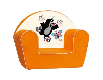 Bino Krteček křesílko oranžové