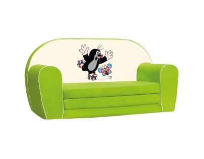 Bino Krtko mini pohovka zelená