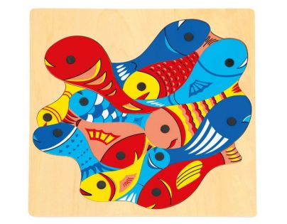 Bino Rybičky s udičkou puzzle