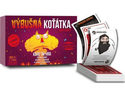 ADC Black Fire Výbušná mačiatka Párty karty