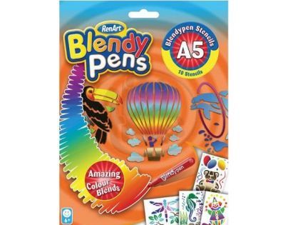 Blendy pens Šablony A5 10ks
