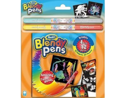 Blendy pens Colouring Book Wildlife