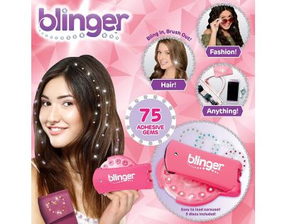 Blinger Diamantová kolekce ružová