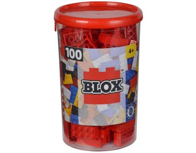 Blox 100 Kocky červené