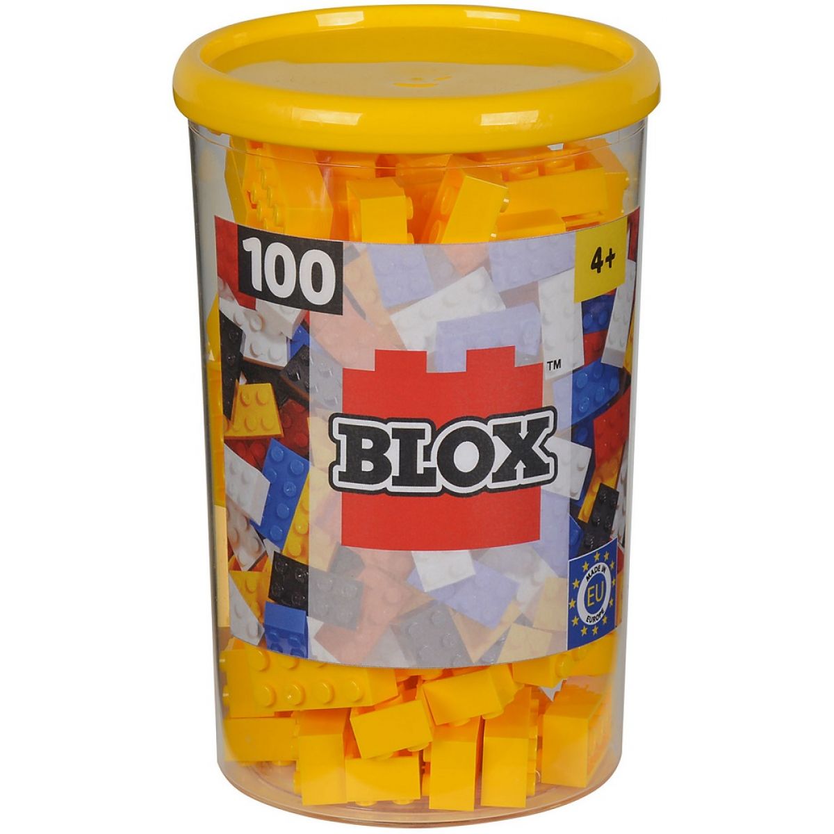 Blox 100 Kocky žlté