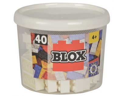 Blox 40 Kocky biele