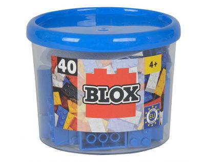 Blox 40 Kocky modré