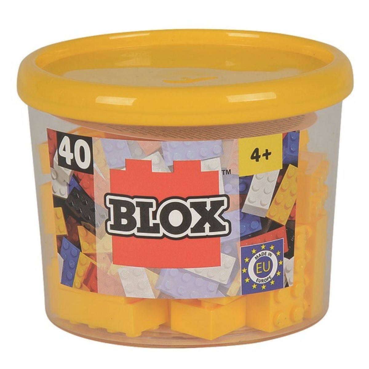 Blox 40 Kocky žlté