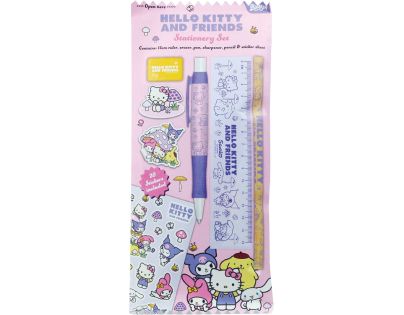 Bluesky Hello Kitty a priatelia Školský set Mushroom