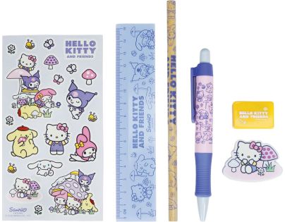 Bluesky Hello Kitty a priatelia Školský set Mushroom