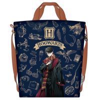 Bluesky Harry Potter Nákupná taška Navy & Gold