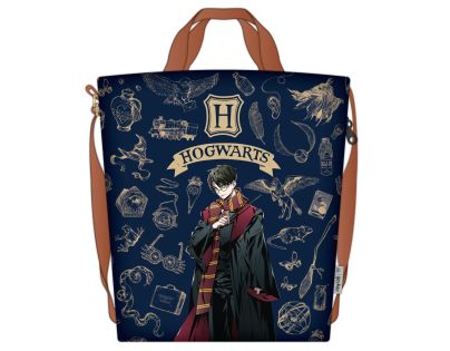 Bluesky Harry Potter Nákupná taška Navy & Gold