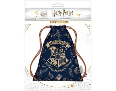 Bluesky Harry Potter Vrecko sťahovacie Navy & Gold