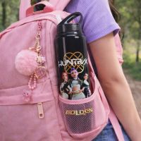 Bluesky K-pop Demon Hunters Fľaša plastová Golden 3