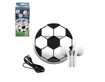 Lexibook Bluetooth slúchadlá do uší Futbal s vstavaným mikrofónom