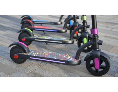 BlueTouch Elektrická koloběžka BT Superkids - green - Poškodený obal