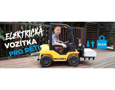 BlueTouch Elektrický vysokozdvižný vozík pre deti