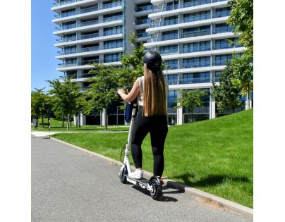 BlueTouch Elektrický skúter BT250 COMFY bielo-modrý