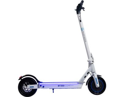 BlueTouch Elektrický skúter BT350 COMFY+ bielo-modrý