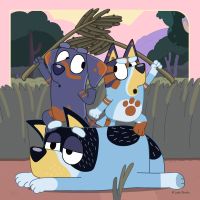 Ravensburger Bluey 3x49 dielikov 4