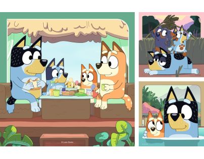 Ravensburger Bluey 3x49 dielikov