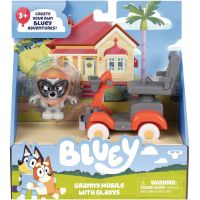 Bluey Babička Muffin a jej vozidlo Grannie mobile 4
