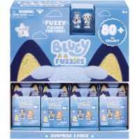 Bluey Fuzzies plyšové figúrky v prekvapivom balení, 2 ks