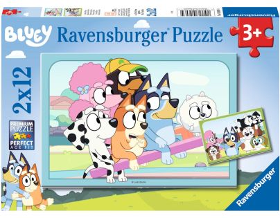 Ravensburger Bluey na ihrisku 2x12 dielikov