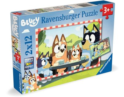 Ravensburger Bluey na pikniku 2x12 dielikov