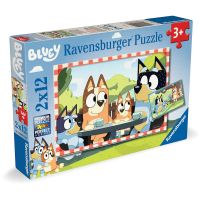 Ravensburger Bluey na pikniku 2x12 dielikov