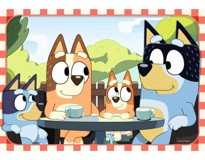 Ravensburger Bluey na pikniku 2x12 dielikov