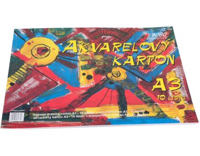 Bobo Akvarelový karton A3