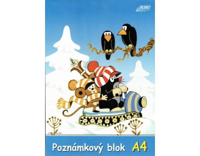 Bobo Blok Krteček A4 čistý