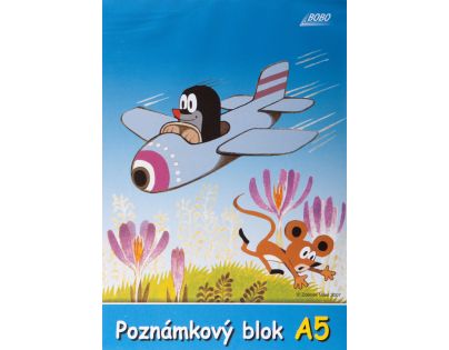 BOBO Blok Krtek A5 čistý