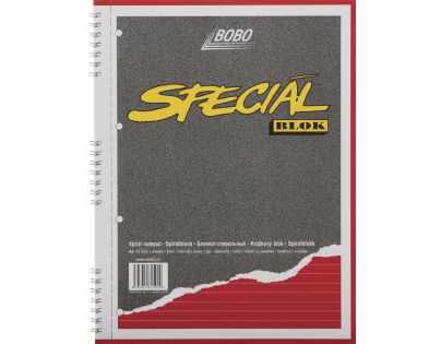 BOBO Poznámkový blok Speciál A4 linka