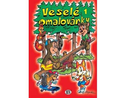 Veselé omalovánky č.1