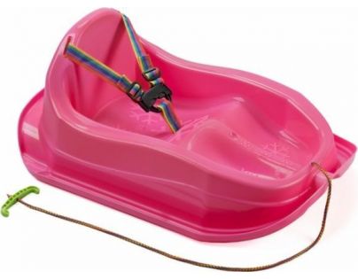 Toy Boby plastové pre najmenších s bezpečnostným pásom ružové