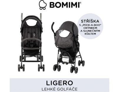 Bomimi Liegro Kočárek golfky Anthracite Melange