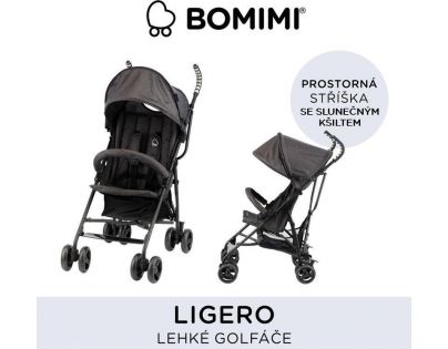 Bomimi Liegro Kočárek golfky Anthracite Melange