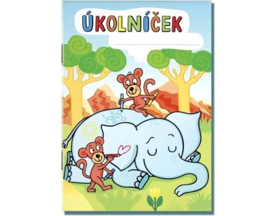 Bonaparte Úkolníček A6 Malovaná Zoo