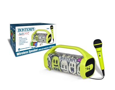 Bontempi Bezdrôtový reproduktor s dynamickým mikrofónom a svetelnými efektmi