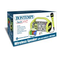 Bontempi Bezdrôtový reproduktor s dynamickým mikrofónom a svetelnými efektmi 3